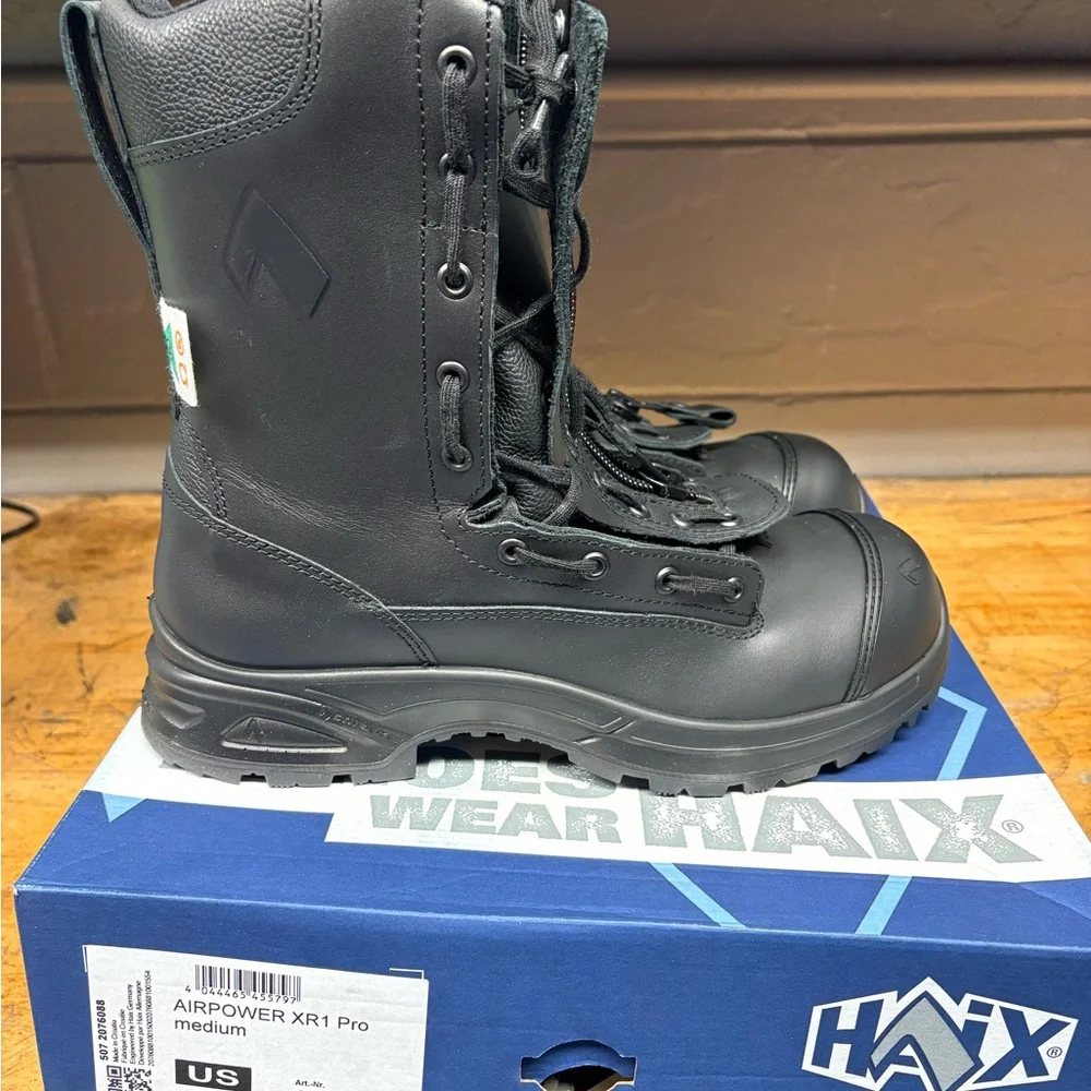 Airpower XR1 Pro Black Men's Boots - Picture 5 of 8